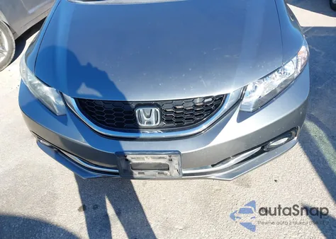 2013 Honda Civic Ex-L из США, поврежденный, VIN 2HGFB2F97DH523489